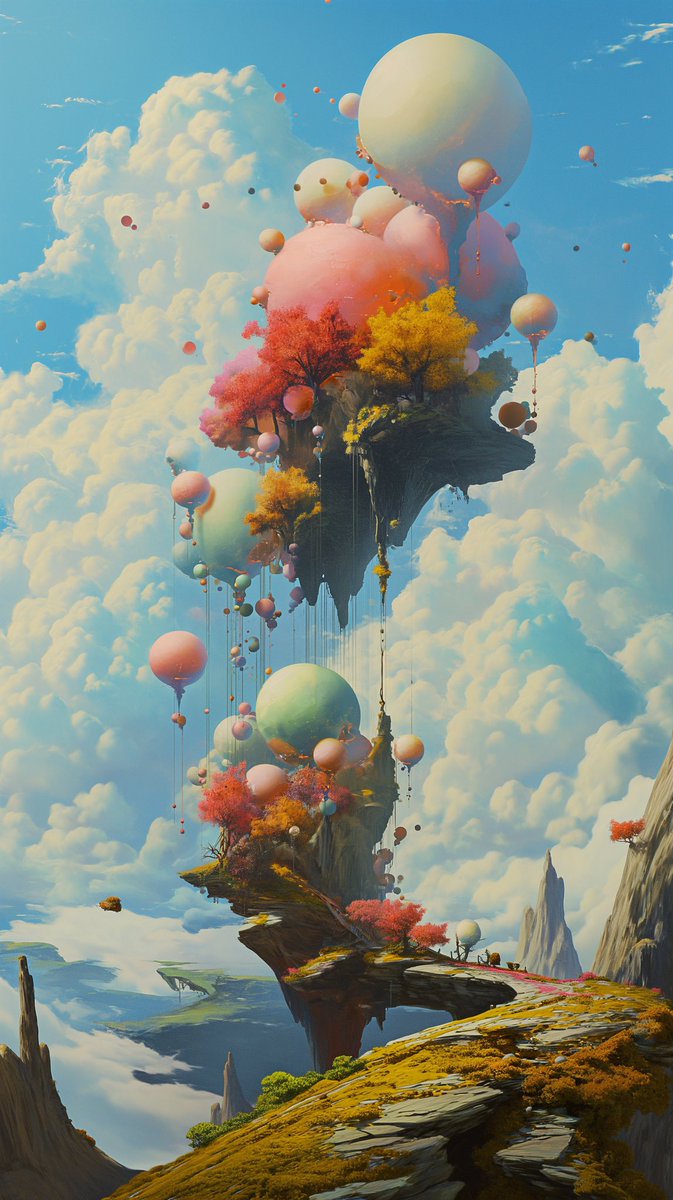 m_ch_igher's tweet photo. Nature at its finest 

☁️

#AIart #AIArtCommuity #AIArtGallery #AiArtSociety #CloudPunks #midjourney6 https://t.co/CvaTokvU4p