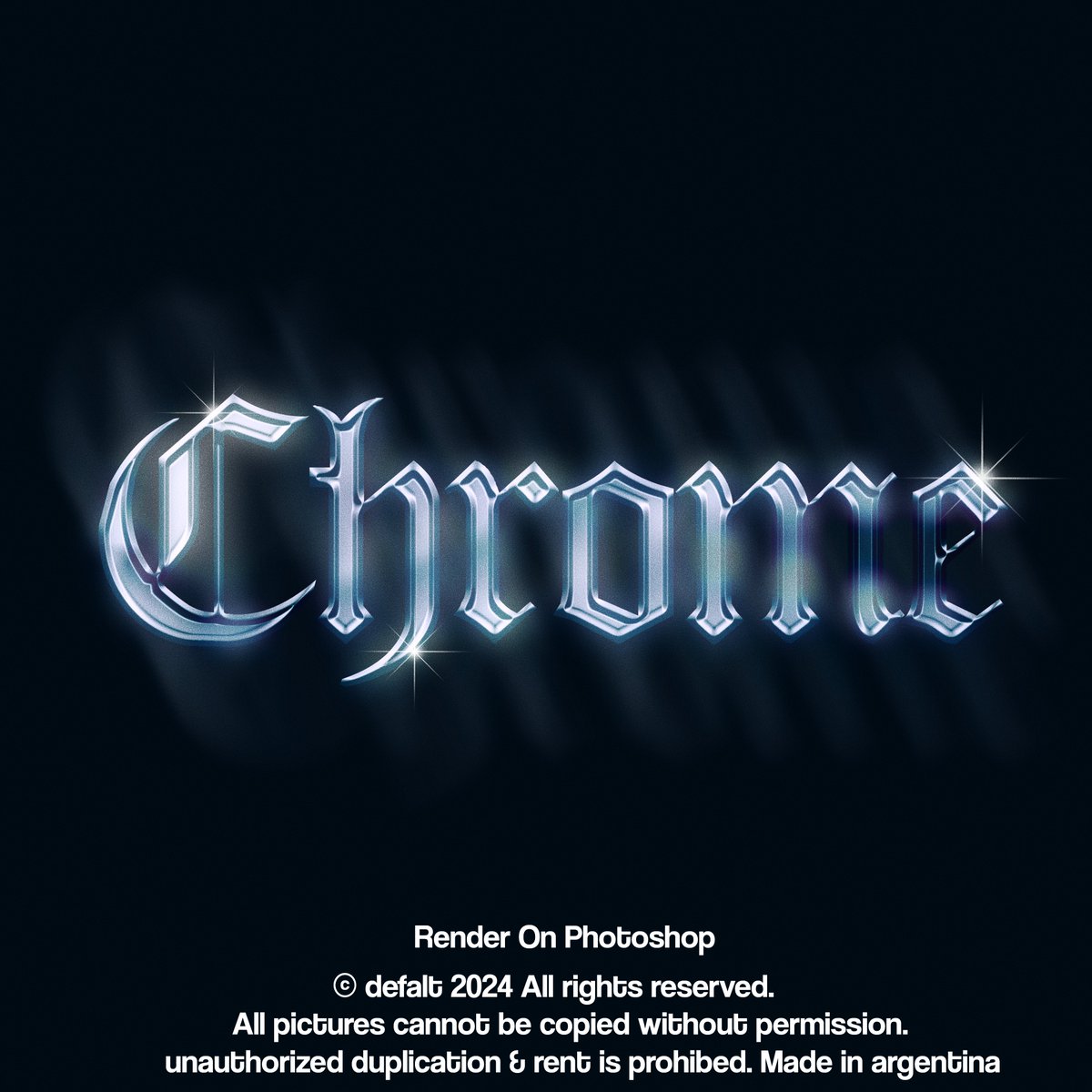 Chrome Project Template.

Render On Photoshop