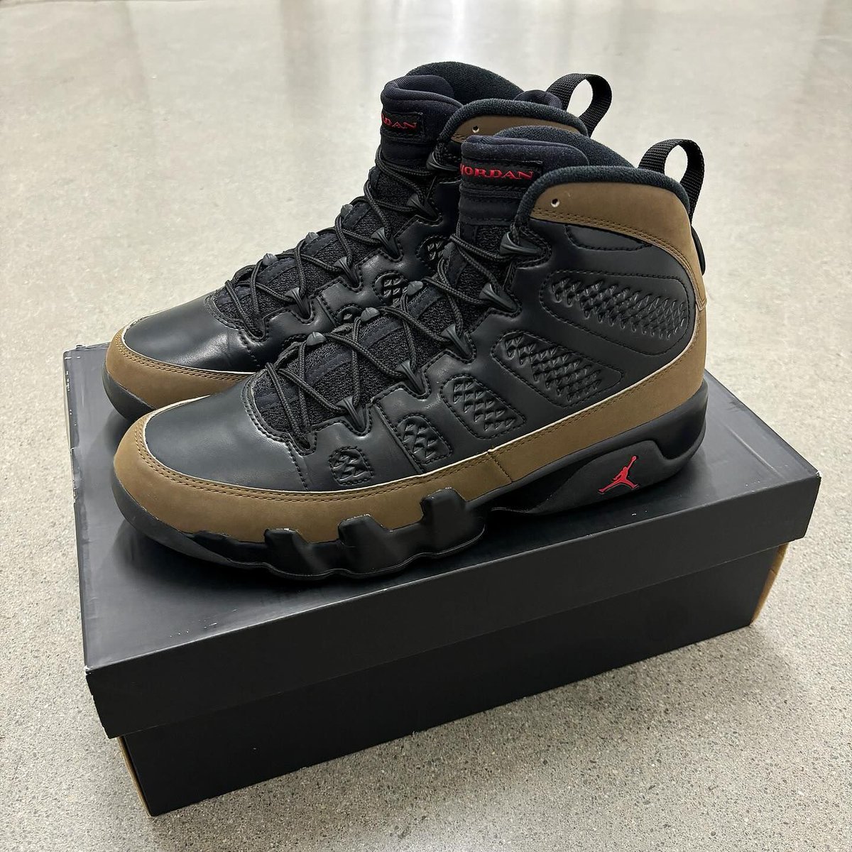 air jordan 9 retro olive 2012 release
