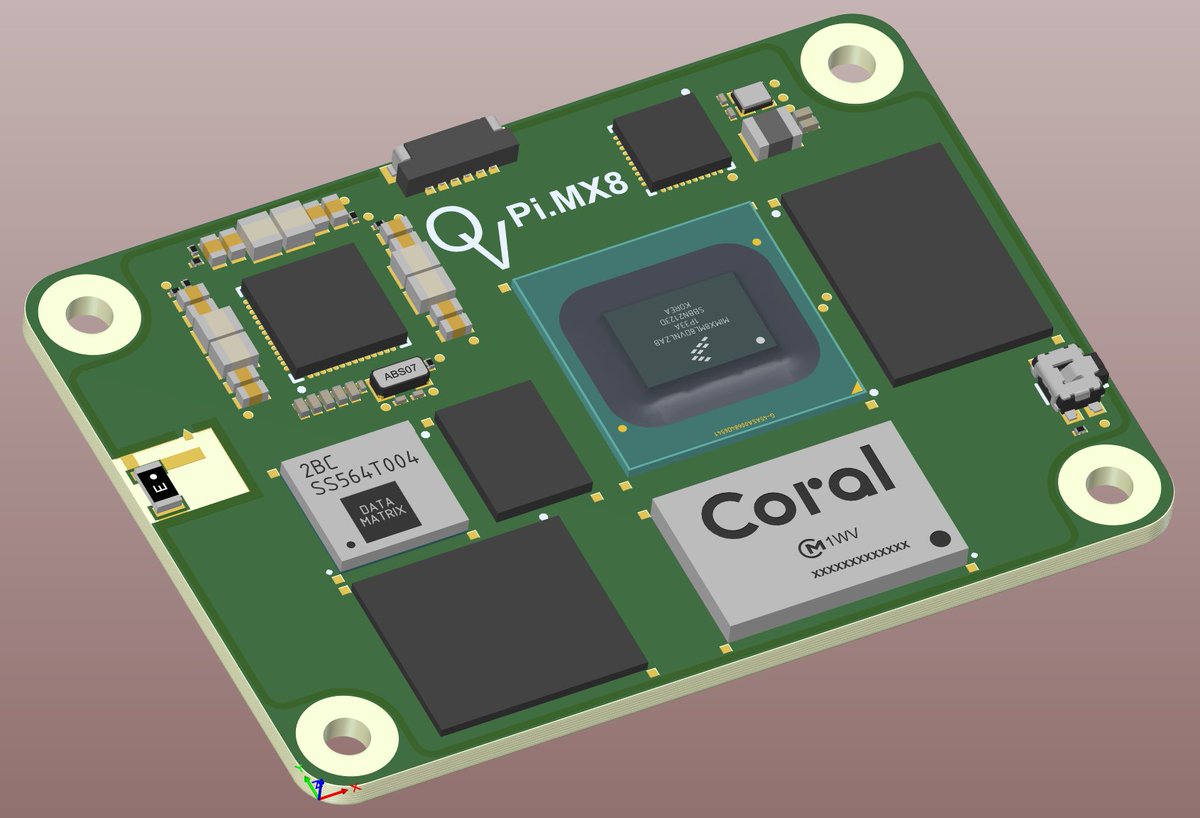 QVHenkel's tweet image. I am in the process of getting the production version of the open-source Raspberry Pi CM4 compatible module based on an iMX 8M plus up and running. If you are interested in this module, check out the Crowdsupply pre-launch page 😊