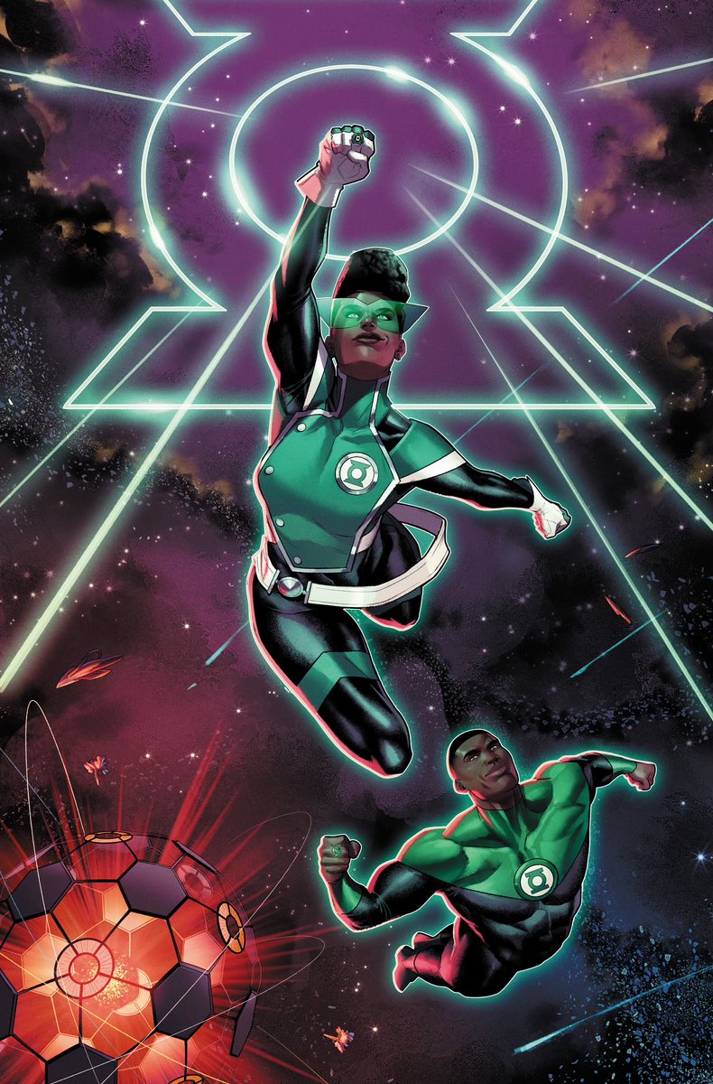 Green Lanterns by Jamal Campbell💚