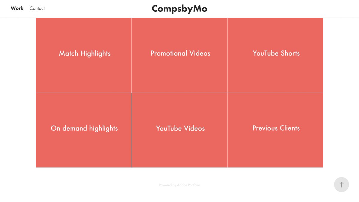 Just created my portfolio! All support is appreciated.  

Always open for new editing project work too, DM me with any enquiries. 

🎥 - compsbymo.myportfolio.com/work