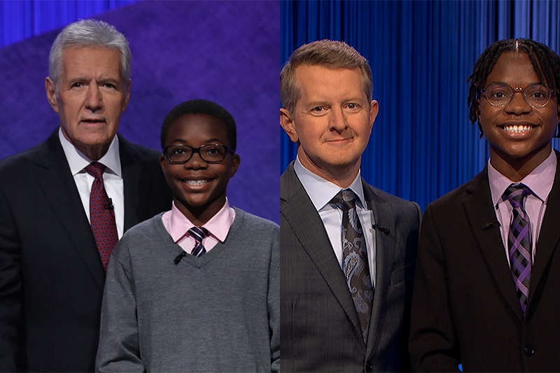UNC's tweet photo. Today, #UNC sophomore Rotimi Kukoyi will join @Jeopardy for the Second Chance Tournament. Kukoyi will return to the quiz show more than five years after he competed in the Teen Tournament as a ninth-grader.  

Drop a "🐏" to wish him good luck! https://t.co/5PUNKpCsgy https://t.co/MdjSeDaGEx