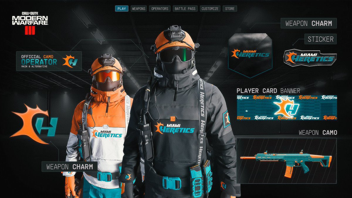 Heretics Lucky (@luckyy7_) on Twitter photo Who wants a <a href="/MiamiHeretics/">Miami Heretics</a> skin code? 🔥
Requirements:
1️⃣ RT+Like this tweet
2️⃣ Follow me and <a href="/MiamiHeretics/">Miami Heretics</a>
Winners will be contacted in DM Who wants a <a href="/MiamiHeretics/">Miami Heretics</a> skin code? 🔥
Requirements:
1️⃣ RT+Like this tweet
2️⃣ Follow me and <a href="/MiamiHeretics/">Miami Heretics</a>
Winners will be contacted in DM