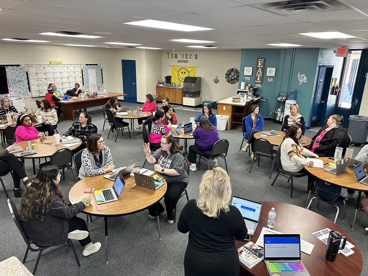 First staff PL of the year! We love learning and supporting each other l❤️