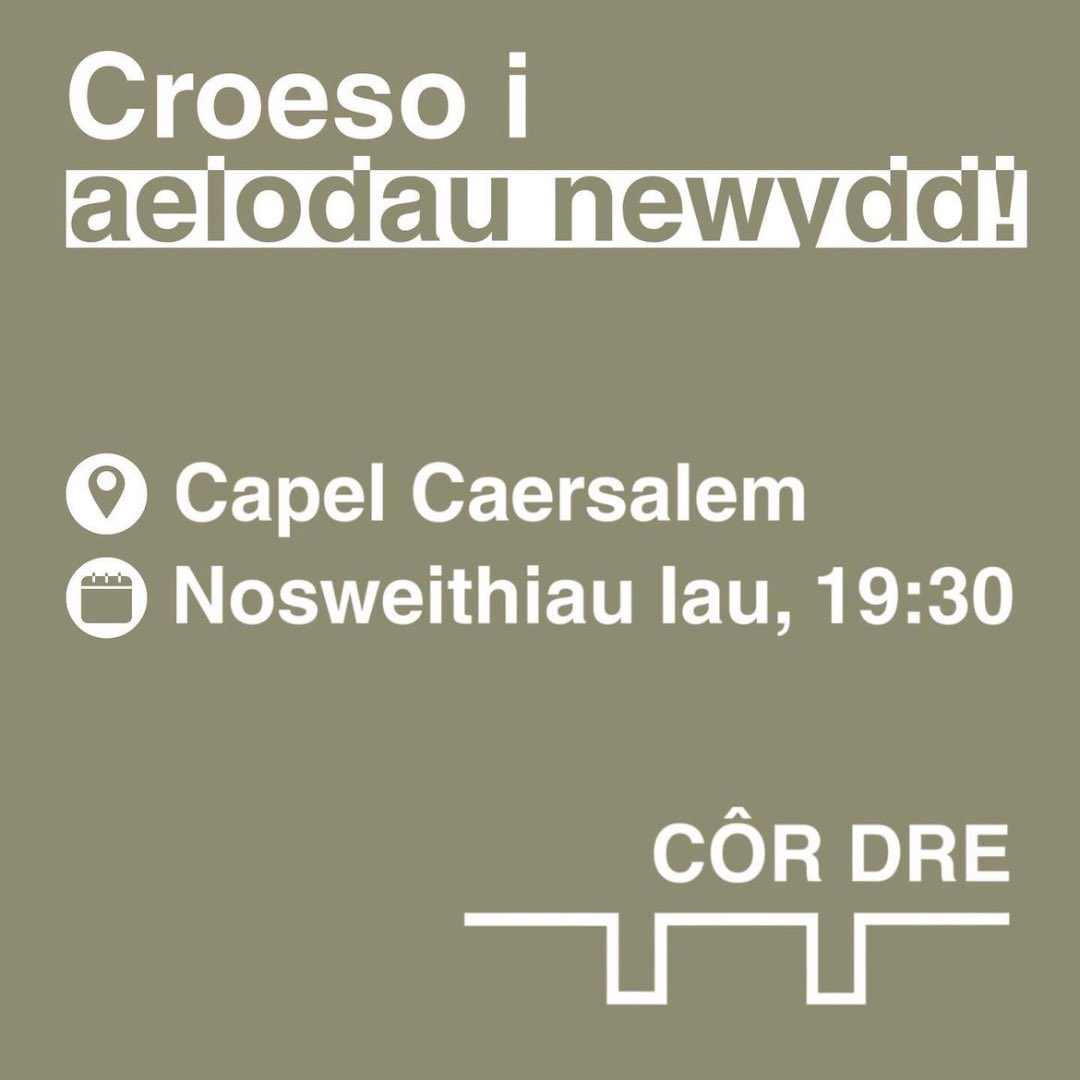 Côr Dre tweet media