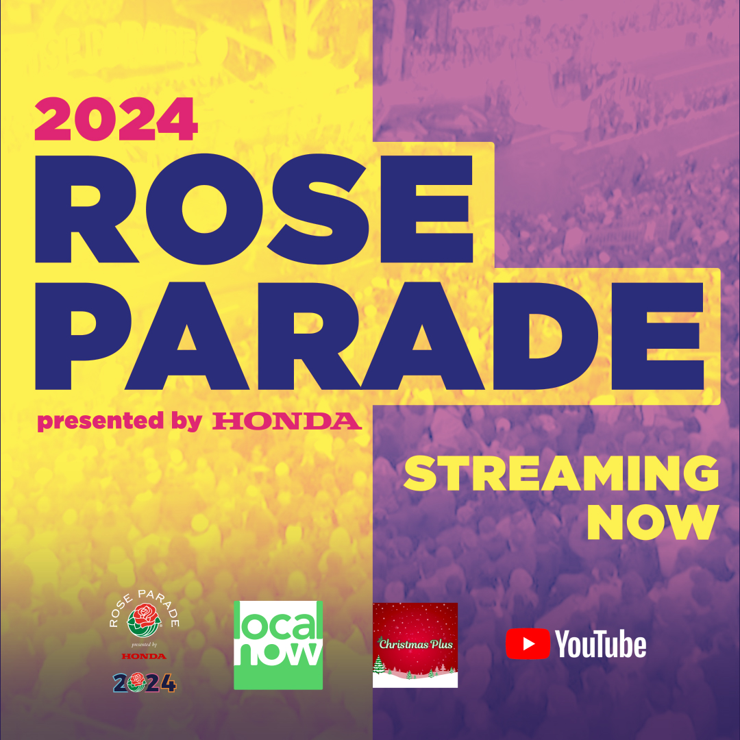 January 1 may have passed, but your chance to celebrate the new year with the 135th Rose Parade presented by Honda hasn't. Between now and January 15, the 2024 Rose Parade will be streaming, in its entirety, on Christmas Plus, Local Now and the Tournament of Roses YouTube.💻✨