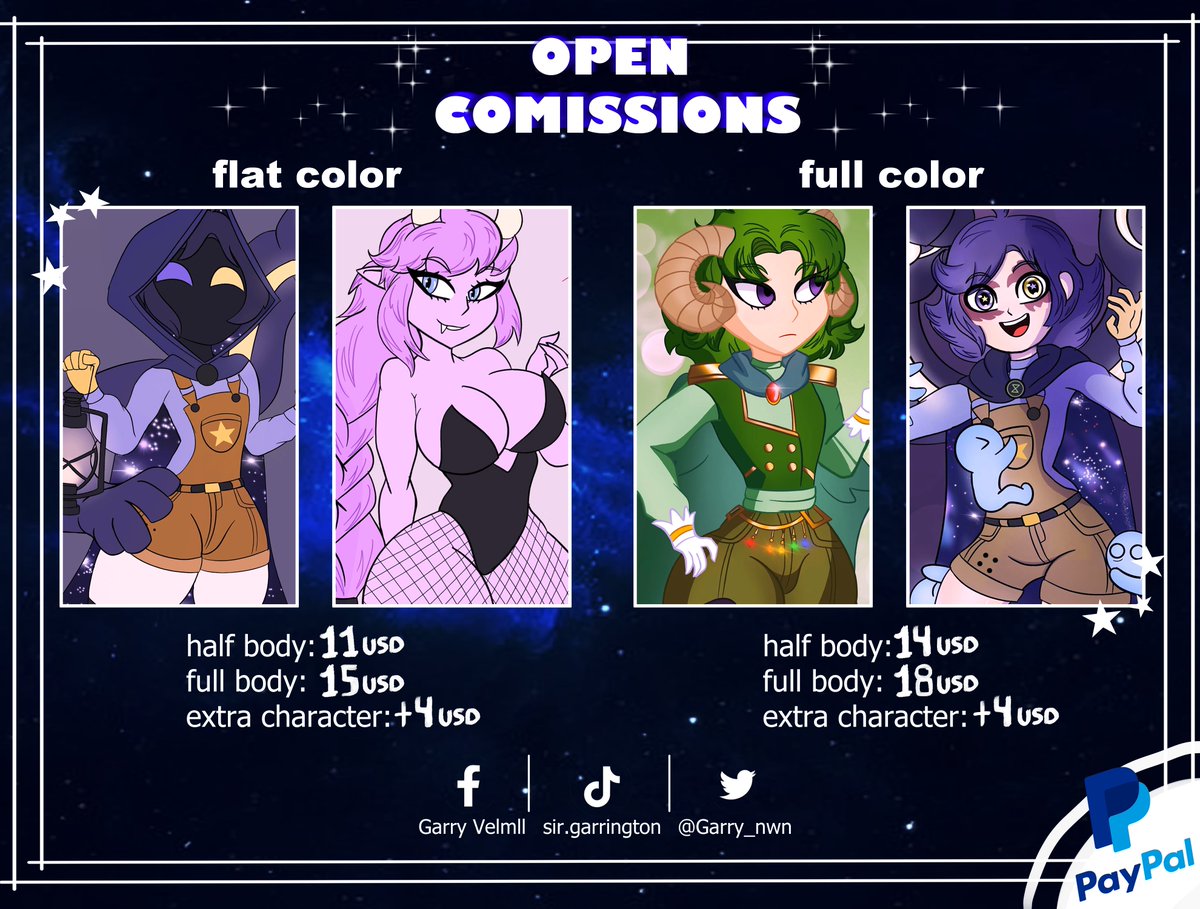 New year new board, commissions open guys, if you are interested send me a message  

#comissionsopen #digitalart #drawingart #comisiones #ArtistOnTwitter