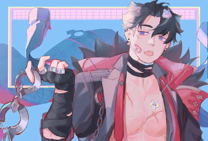 hi #PortfolioDay ! im carlo, here to draw pretty men