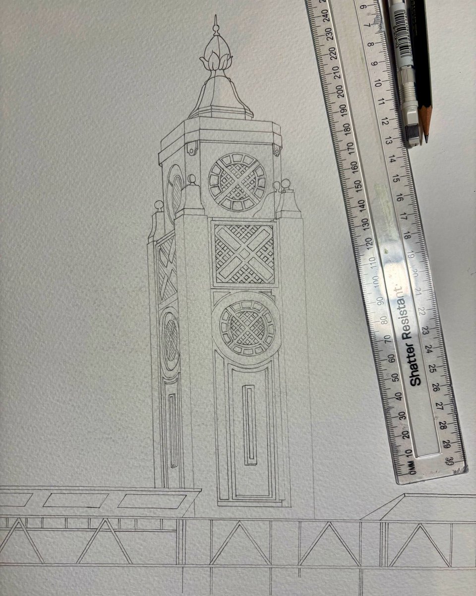 MoIllustrations's tweet photo. Working on a new piece of artwork of the OXO Tower in London ποΈ.
Early work in progress - 09/01/24
#art #oxotower #drawing #painting #artist https://t.co/Lq9PkjP9Vy