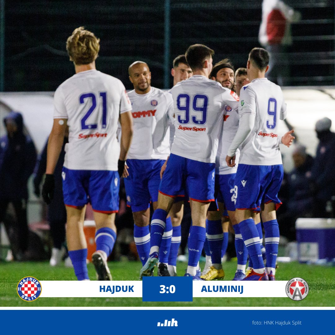 hajdukstats's tweet photo. 🥳🥳🥳

#HajdukStats #Hajduk #Aluminij https://t.co/OQEuVlqolk