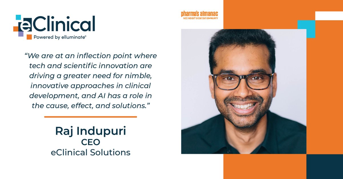 Read why our CEO @Raj_Indupuri believes that the #GenerativeAI breakthrough was the most consequential event in #pharma and #biopharma in 2023, and what's next, in @pharmasalmanac: bit.ly/41WUH9i
