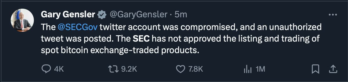 CryptoBullet1's tweet image. LMFAO 🤣🤣🤣

This #Bitcoin ETF shitshow was hilarious from the start 

I can't describe how tired I am of this ETF narrative