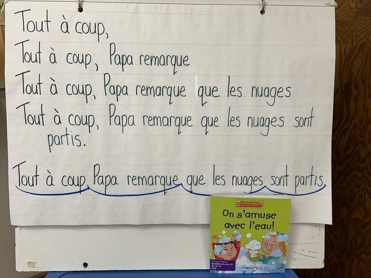 MmeLockhartLDS's tweet photo. “Phrasing is a large component of oral reading fluency and is essential to comprehension and overall reading proficiency. Good readers make meaning by reading in phrases; struggling readers limit meaning by reading word by word.” (Rasinski, Ellery, & Oczkus, 2015).

Thank you @TheFCRR for this reading #Fluency idea, to @TimRasinski1 for the research to support it, and to @scholasticCDA for the book to put the research into classroom practice!

❄️Snow days have never been so much fun!!❄️ @RideauPS_LDSB @ScholasticEdu