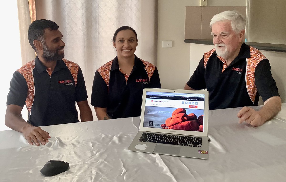 The team at @ClaystoneMob Merv , Kim and @ColinCowell who manage all our @closethegapOZ socials and our website closethegap.org.au held a full day planning workshop on Yorta Yorta ( Shepparton) yesterday to plan out their CTG campaign support in 2024