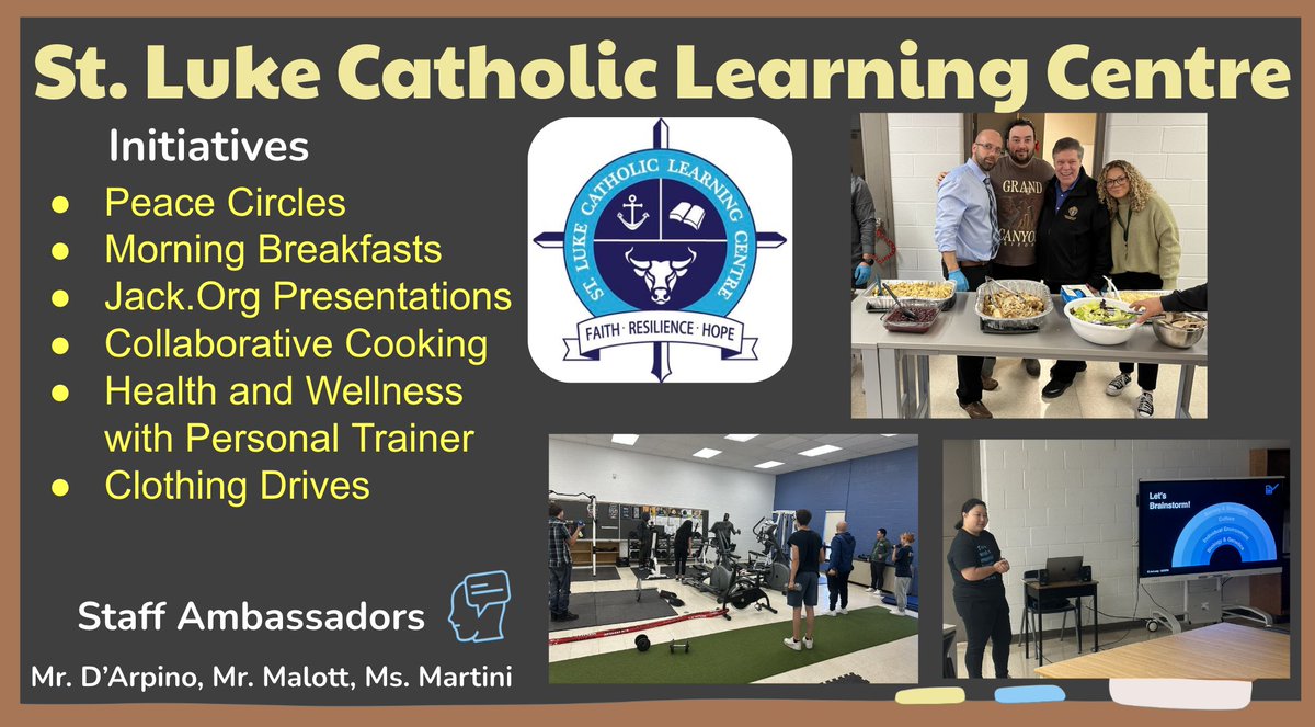 At @stlukeycdsb, we understand the crucial connection between mental health and wellbeing. Grateful for the ongoing support from our dedicated staff and students in @YCDSB_MH initiatives. Excited to share more in the future! @YCDSB