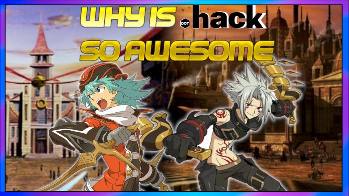 Keys2Darkness's tweet photo. My newest video has dropped:
Why .hack is so Awesome!? What Happened To It?! Hope you all enjoy it!
https://t.co/cegtw8waTc
#dothack #dothackers #dothackIMOQ #dothackGU #dothack20th https://t.co/IvphVAspit