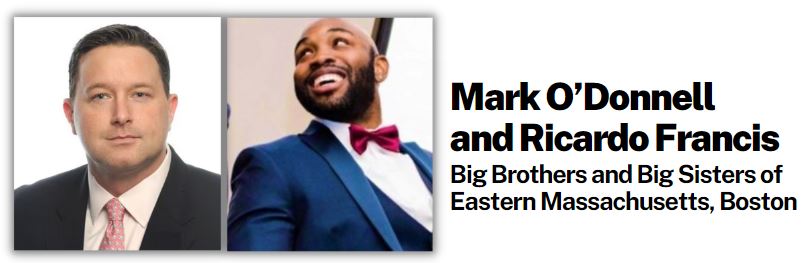 WBZNEWeekend's tweet image. Did you resolve to make 2024 the year you'd get out more often and volunteer? @emassbigs could use you as a #mentor. President and CEO Mark O'Donnell and "Big" Ricardo Francis join @NicholeDWBZ this week  to discuss their mission. #Podcast here: tinyurl.com/yzs4c5hr