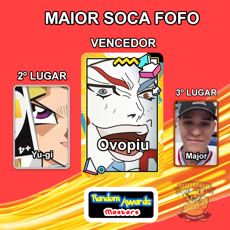 Cleitopolis's tweet photo. A CATEGORIA QUE MUITA GENTE ESPERAVA. O Maior soca fofo de 2023 foi escolhido e ele é o @ovopiu (merecido demais) seguido pelo Yu-gi e por fim e não menos importante o @yunnGMajor (to morrendo com essa foto e as kid não se aguentam tbm)
#GOCU #PokemonUNITE #Pokemon #RandomAwards https://t.co/ZrpT54Ffpo