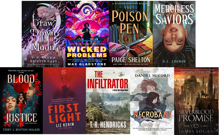 From fantasy to horror to thriller to mystery, these series starters and new series installments from @maxgladstone, @AuthorPaige, @tjbentonwalker, @TR_Hendricks, @soundingline, and others are sure to leave you eager for the next book!👉tinyurl.com/479mmyf9 #colldev #readadv