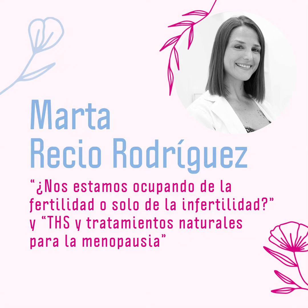 🩷No te pierdas las dos intervenciones de la Dra. Marta Recio:
1⃣¿Nos estamos ocupando de la #fertilidad o solo de la infertilidad?
2⃣TSH y tratamientos naturales para la #menopausia

#ginecología #Entredosmanos2024