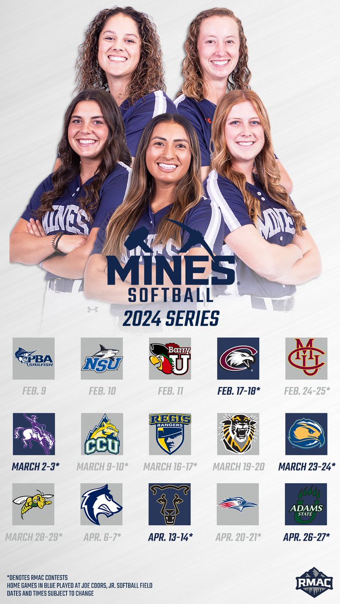 Mines Softball tweet media