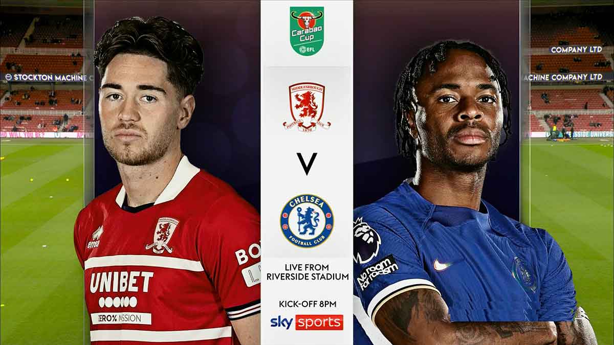 Middlesbrough vs Chelsea Full Match Replay - EFL Cup 2023/2024