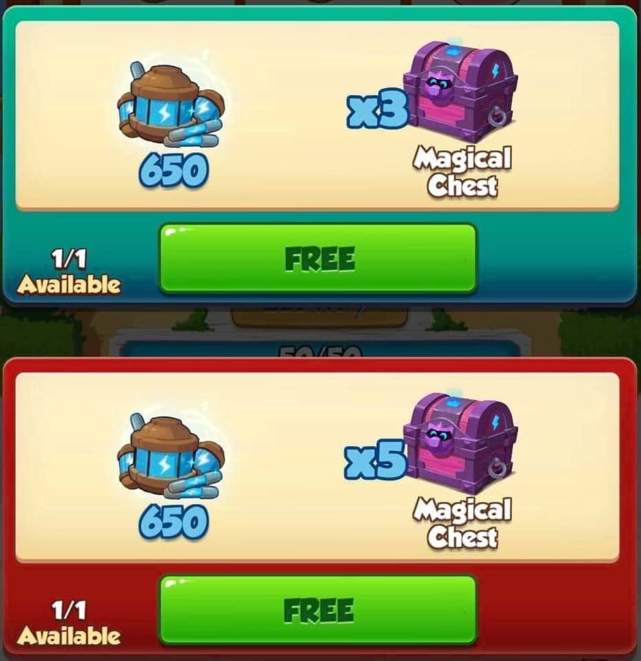 Coin Master Bonus  
1- Comment ( Ok )  
2- Like 👍
3- Collect Here: bit.ly/COINMASTERGIFT…