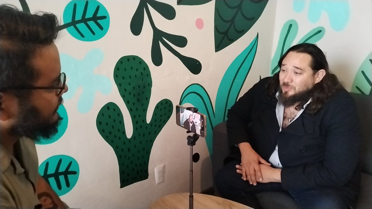 Gracias por la 📸 <a href="/_KatFdezT/">Katia Fernández</a>  Me ayuda para informar que gestiono tour de entrevistas con medios a artistas de Puebla como el gran Pedro Giunti, que ha salido en Narcos y próximamente en un gran proyecto audiovisual bajo las órdenes del ganador del Oscar, Guillermo Navarro