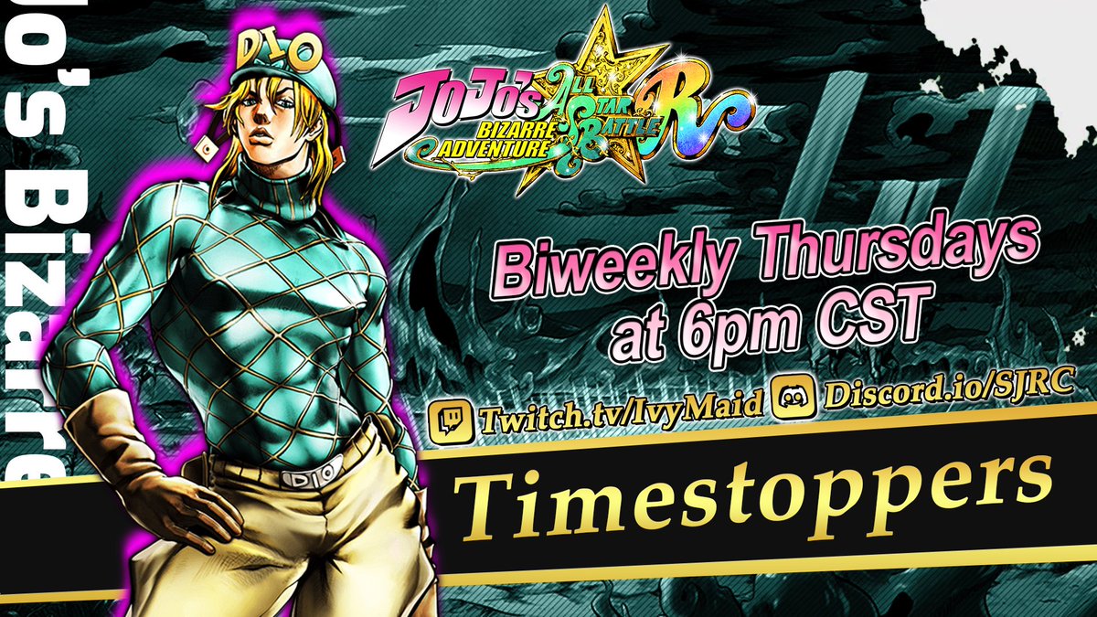 RotateCancel's tweet image. Registration is open for TimeStoppers Neo! Season 2 Volume 6. It will be on Wednesday, January 24th at 6:30 CST
#PlayASBR #JoJo_ASBR #ASBR 
Matcherino: matcherino.com/t/timestoppers…
Stream: twitch.tv/ivymaid
Discord: discord.gg/sjrc
Reg:  start.gg/palestinewillb…