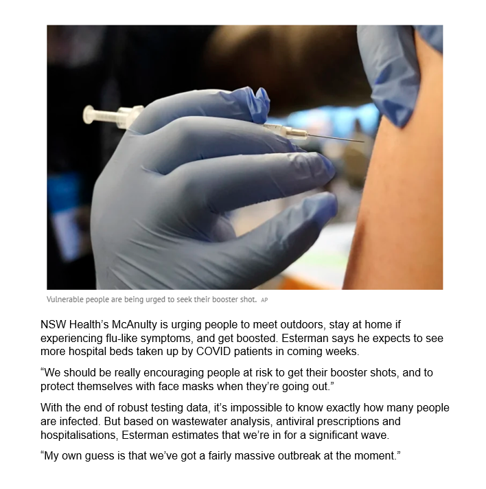 BigBadDenis's tweet photo. "What’s JN.1? Meet the new COVID-19 variant doubling hospitalisations" - By Angus Dalton
#COVID19 #Australia #COVIDisNotOver #JN1
Source: https://t.co/rxIqF49uME https://t.co/LiU6cxAlf0