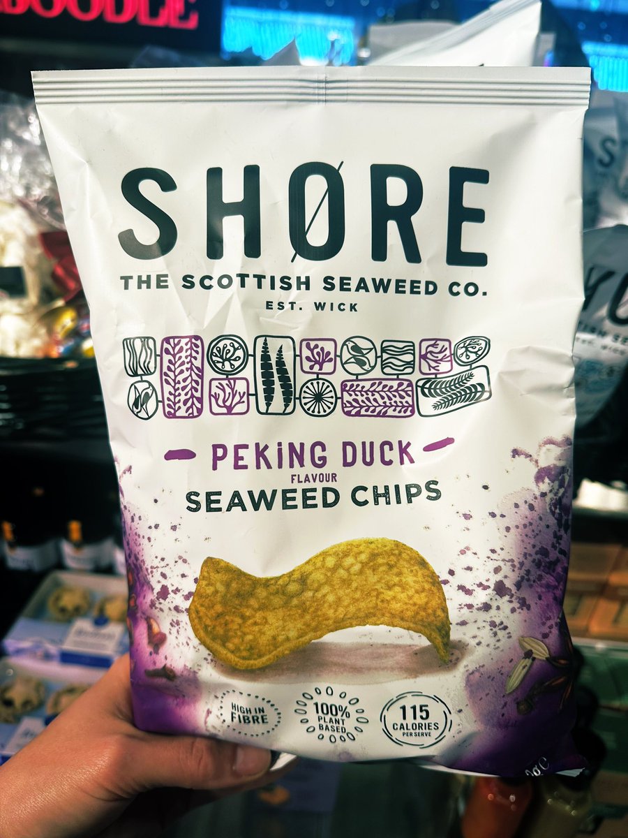 Looking for a healthy #desksnack to help banish those #Januaryblues 🤔 Look no further than these @ShoreSeaweed #seaweedchips 😍 They are absolutely delicious‼️And of course are available to buy at our #scottishdeli in @Bonnieandwilduk 🛍️ #soupandcaboodle