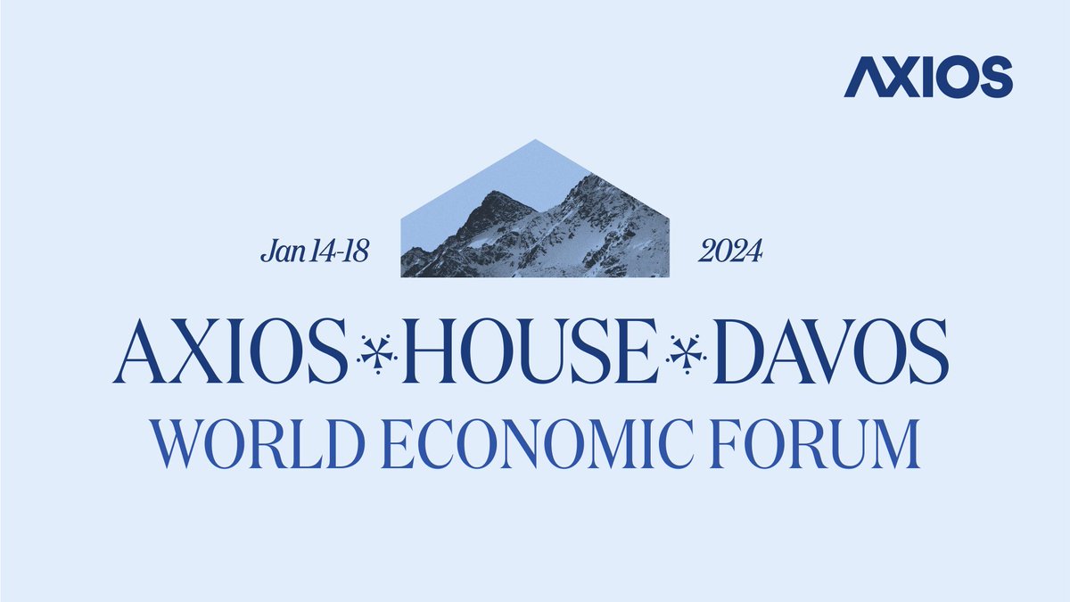 💥 SPEAKER ADDS: @OpenAI CEO @sama and @PalantirTech co-founder/CEO Alex Karp join our Axios House #wef24 lineup next week. Check out the rest of our Davos events and RSVP here 👉 trib.al/SporQOT #AxiosEvents