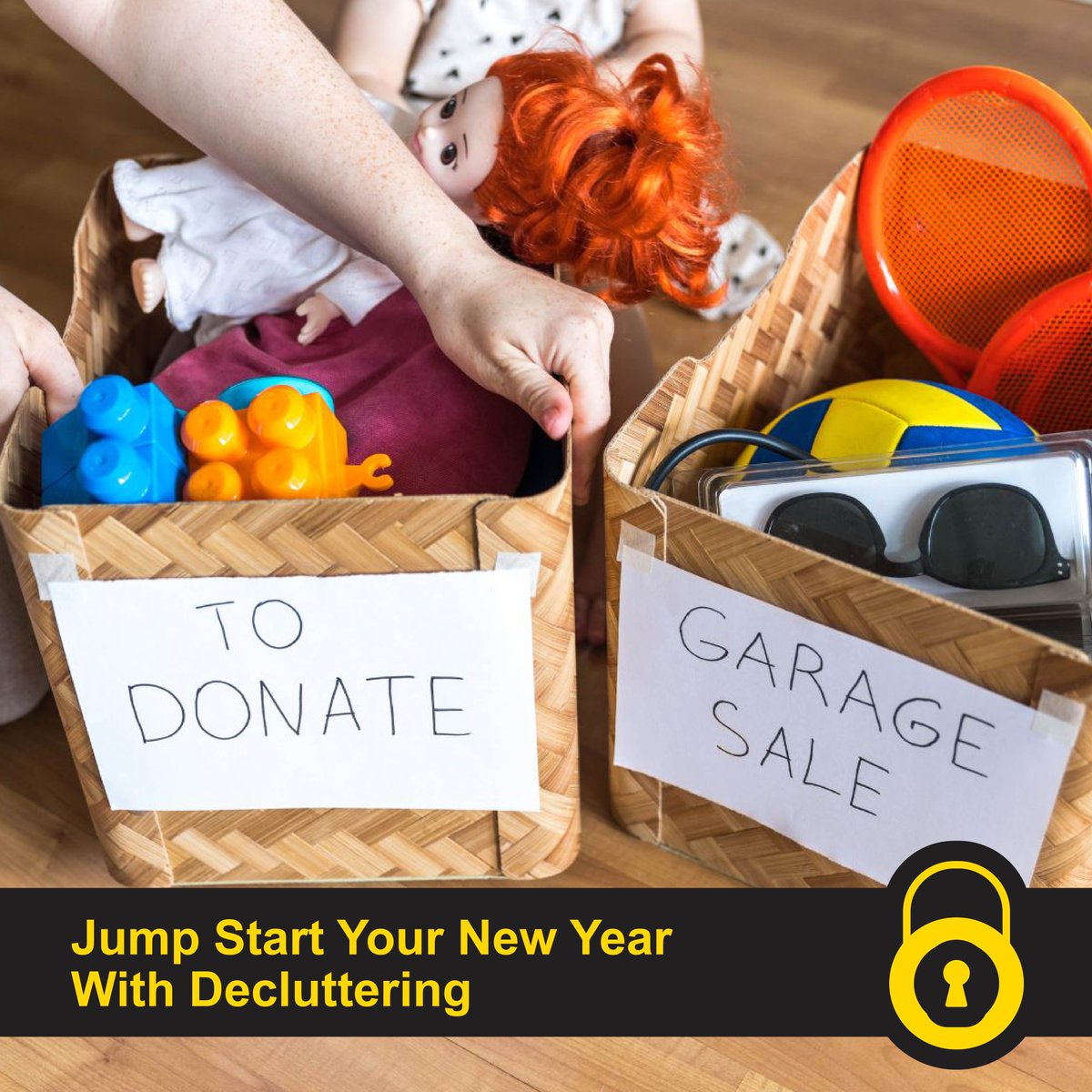 Is #decluttering on your list of resolutions? Drop last year’s baggage off at our facility, and visit whenever you feel nostalgic ❤️#NewYearNewYou
