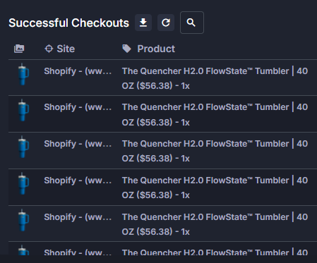 HayhaBots's tweet image. Did you like the blue  Qaencher H2.0 FlowState or the Pink one??🩷💙

because our users got both and they got PLENTY!

Shopify and Target are just two of the 80+ sites that Hayha is DOMINATING 😉

The most versatile bot always has you covered