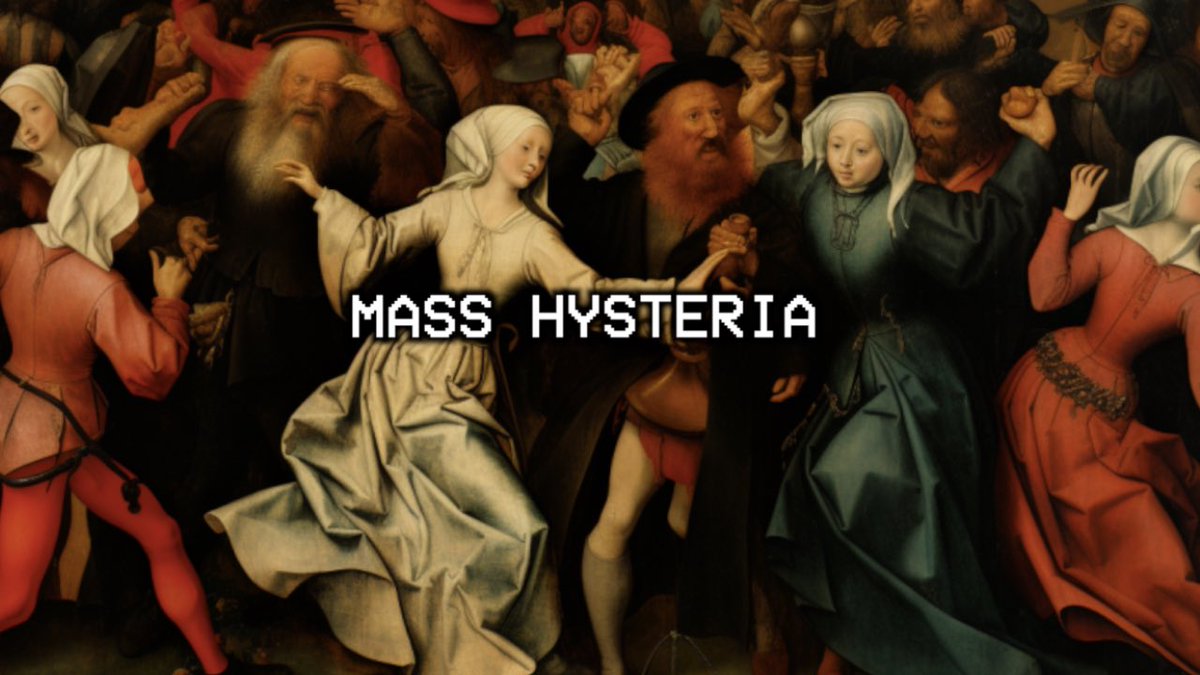 HumanRedacted's tweet photo. New video: 'The Bizarre Phenomenon of Mass Psychogenic Illness' is now up. Go watch! https://t.co/wpR1ZdUdIf https://t.co/RDJL8dR3kV