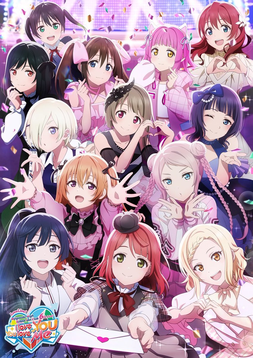 fusouu's tweet photo. I’m giving away 4 livestream tickets for Nijigasaki 6L! Lives start 1/13 18:00 &amp; 1/14 17:00 JST. Winners picked 5 hours prior. Just retweet and follow! Tag a friend for an extra entry https://t.co/xTMwSYAPrS