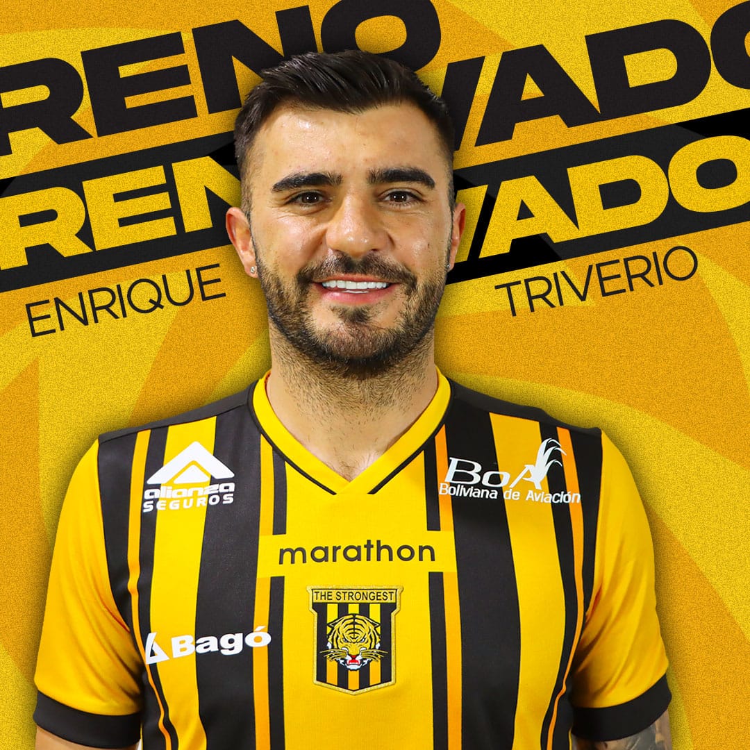 ClubStrongest's tweet photo. ¡SE QUEDA EN CASA! 😎
Kike permanece en el Gualdinegro. ⭐🐯🏆
#ClubTheStrongest
#ParaTodaLaVida
#ElCampeónNacional https://t.co/6TM3789HwL
