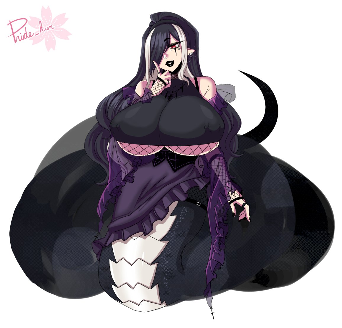 big titty goth lamia milf design is finished. :) expect a super lewd asmr video (and MORE ART) of her soon!!! art by @pride_kun https://t.co/HcdKYE4d7q