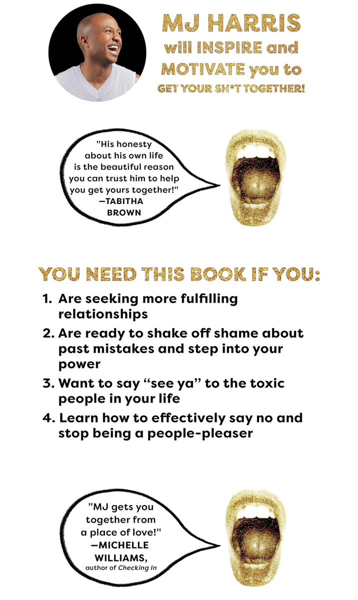 LCSLiterary's tweet image. 📣🎉📚Happy Release Day to author #MJHarris on his first book: Get the F*CK OUT Your Own Way! Go get your copy NOW! #booknews #outnow #selfhelp #selfhelpadvice