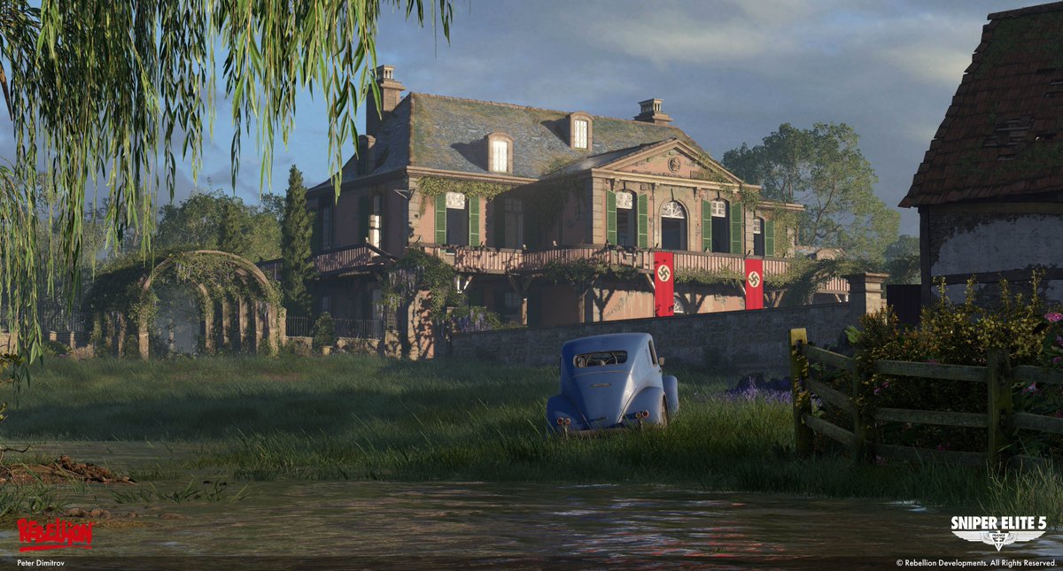 PeteDimitrovArt's tweet photo. Kind of a late evening #PortfolioDay post from me.
I'm Pete, an Environment Artist at @Rebellion . Here are some personal works and some @SniperElite works. https://t.co/el24pMRzw9
