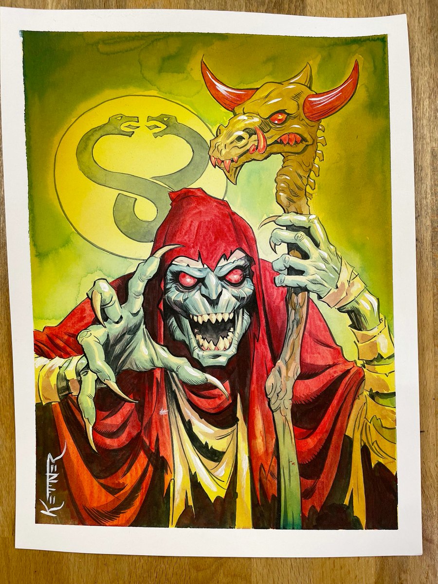 Love this @lukasketner piece in Helioscope's etsy store. Mumm-ra! helioscopepdx.etsy.com/listing/161747…