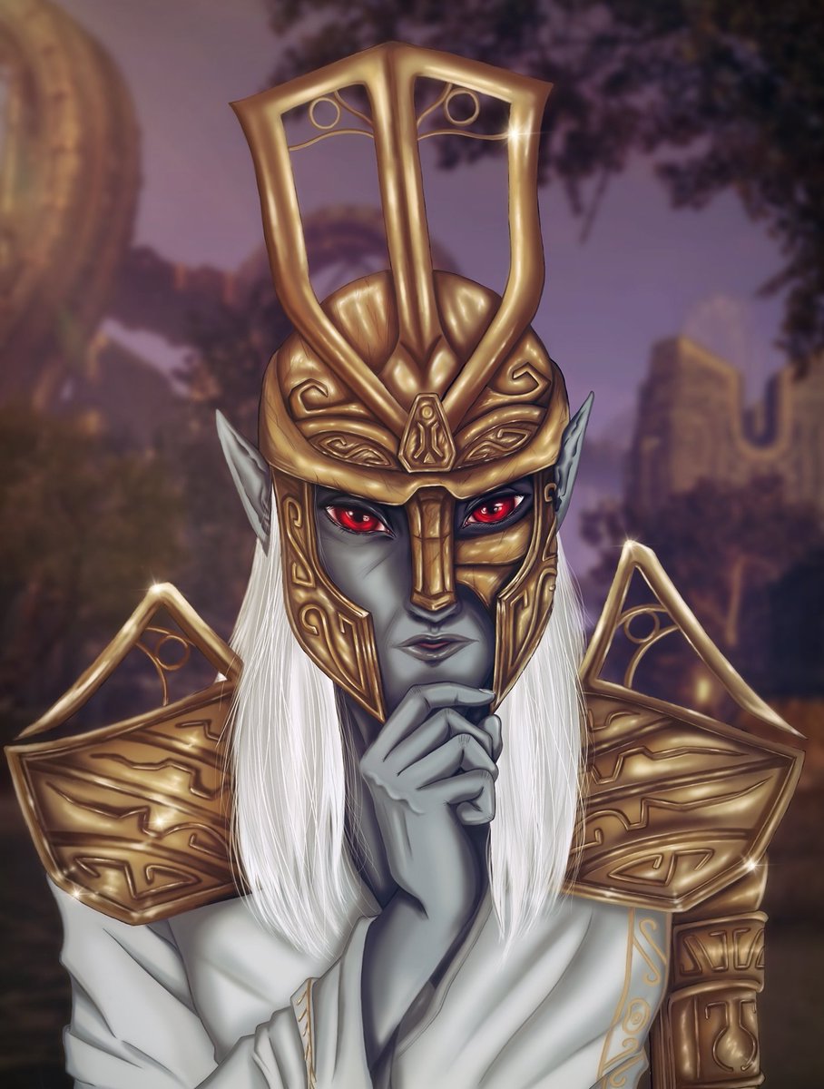 Lord Sotha Sil. It took ages to finish this, but i dare say i am proud of this one. #sothasil #eso #clockworkcity #ESOFam