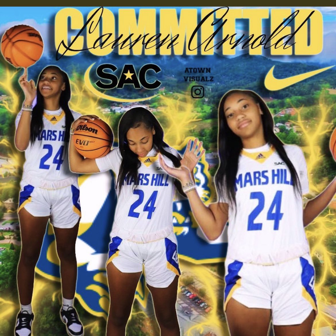 Congrats <a href="/LaurenA91494484/">Lauren Arnold</a>. So proud of you! Mars Hill is definitely getting a great one!