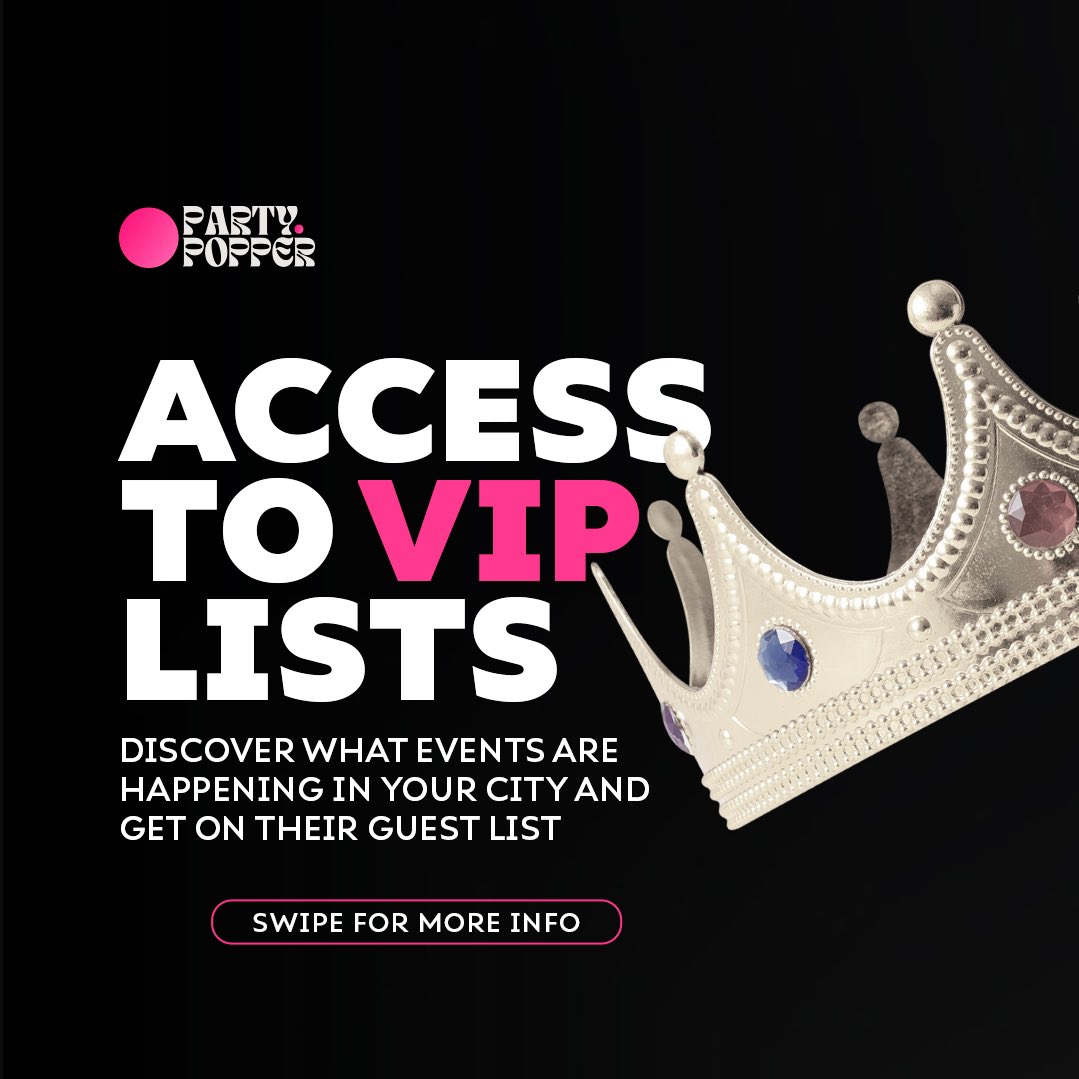 PartyPopperapp's tweet image. City vibes at your fingertips!🌆

Scroll, discover, and conquer the night!📲

Unleash the power of Party Popper – find epic events, join guest lists, and let the good times roll!🥂
————————————
Download Party Popper now📲