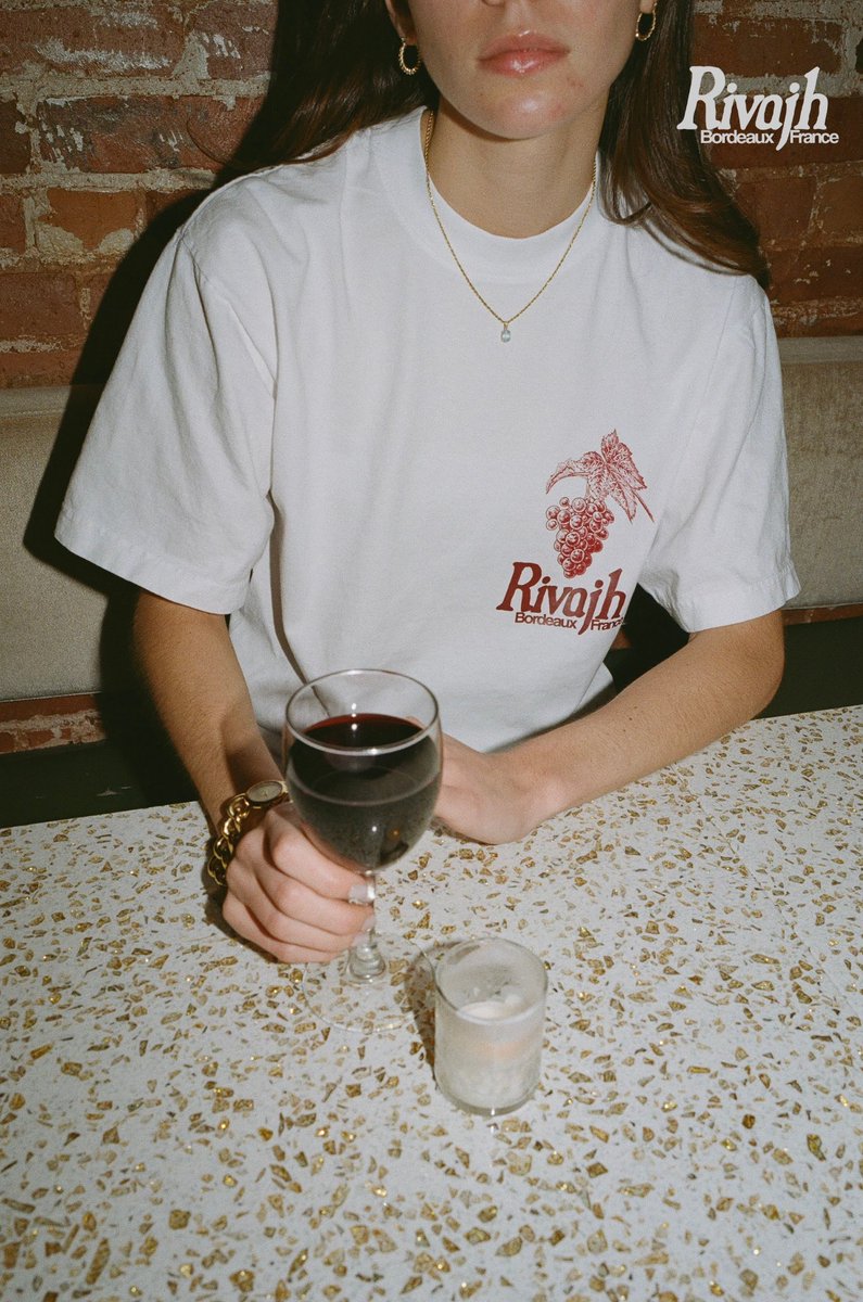tejeshwarsiingh's tweet image. The Rivajh “A Letter From Bordeaux” T-Shirt available 1.13.24 at the Rivajh launch pop-up at Sunday to Sunday (6-9pm) &amp;amp; 1.14.24 on Rivajh.com