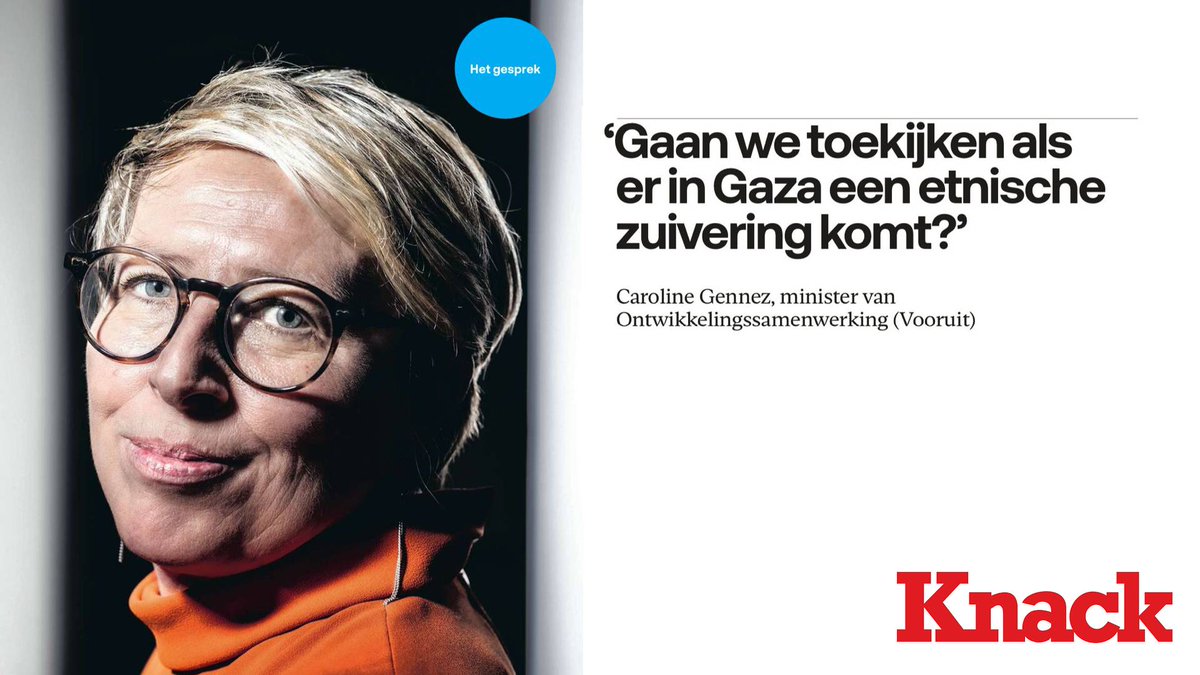 België blijft hameren op staakt-het-vuren &amp; ongehinderde humanitaire toegang in #Gaza.
Voorstellen van Israëlische ministers om Palestijnse bevolking te verdrijven zijn absoluut verwerpelijk.
Steun voor Zuid-Afrikaanse genocidezaak <a href="/CIJ_ICJ/">CIJ_ICJ</a> moet op BE &amp; EU agenda.

#Israel