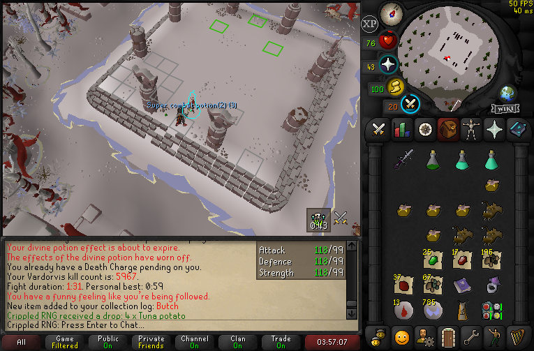 CrippledOSRS's tweet photo. Pet #35 - 5967kc
Butch https://t.co/sGsMuMUqHI