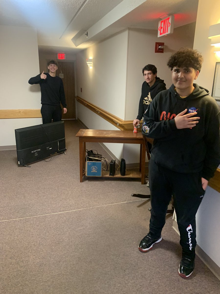 CORE VALUE #4-SERVICE: Mr. Ronald Smith at Allen Place recently had surgery &amp; needed to move from his 3rd floor apartment to the 1st floor to make life a little simpler. These guys showed up &amp; made a difference! #UNcommon