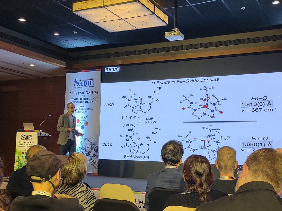 Day4 of SABIC couldn't have e better start than Andy. It's my 5/6th time hearing him and it's always exciting/inspiring to hear Andy. #sabic2024 @borovik_lab